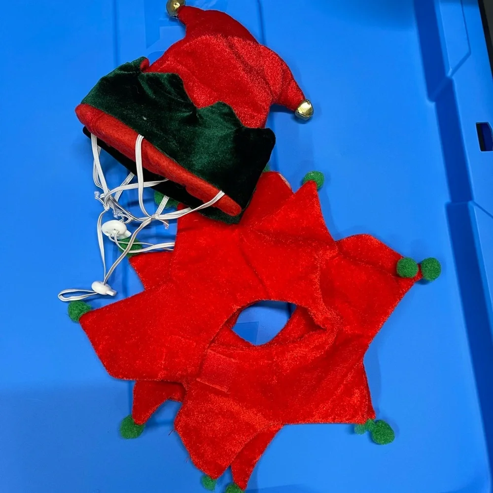 Small dog or cat Christmas outfits